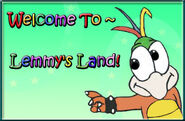 Lemmy's Land's first page logo