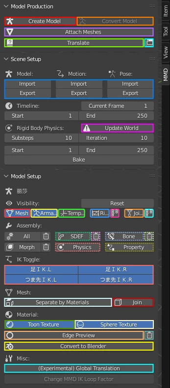 UI changes-v2.0-New Sidebar MMD