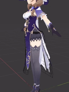 Cloth is pushed away