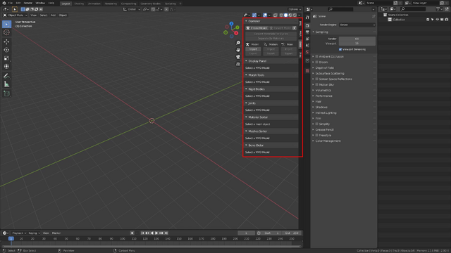 Installation-MMD tab