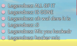 Aww, it lasted while it could. Hacker? Excuse me Sir Ragealot...