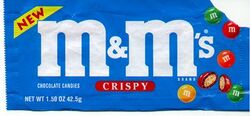 m&ms Crispy 250 grams