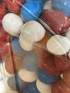 Here is a shot of M&M's Peanut Chocolate Candies that come in 3 Patriotic colors (Red, White and Blue)