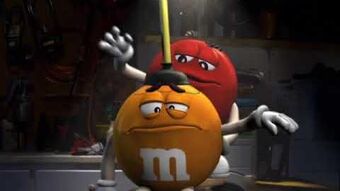when Crispy M&M's were in a iconic blue bag with Orange as their mascot :  r/nostalgia