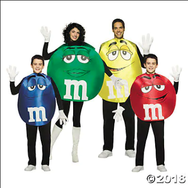 M&M's Adult Green Costume