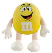 Yellow (also called Peanut) as a stuffed toy