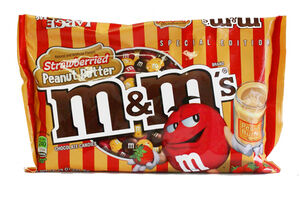 M&m's peanut butter strawberry