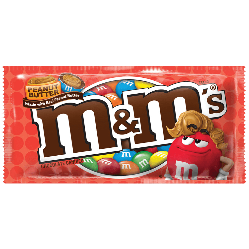 M & M Chocolate Candies, Peanut Butter - 5.10 oz