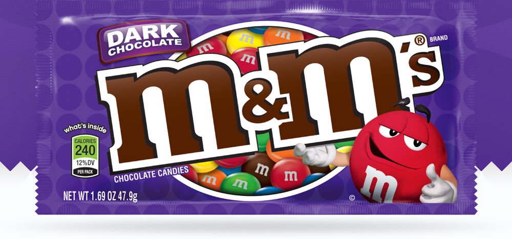 Dark chocolate, M&M'S Wiki
