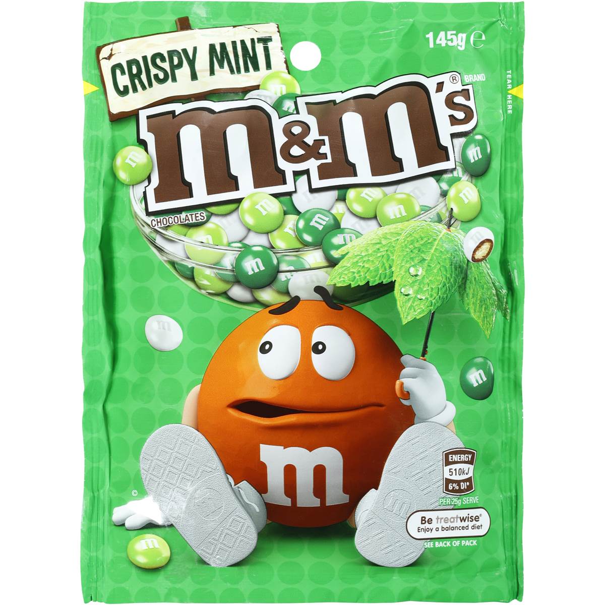 SugarNoms: Crispy Mint M&Ms