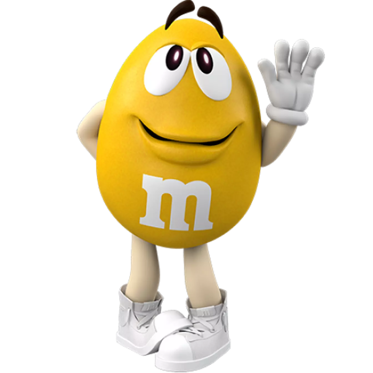 m and m yellow