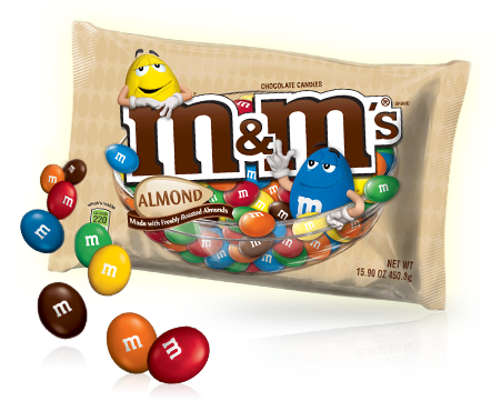 Christmas M&M'S Almond Chocolate Candies