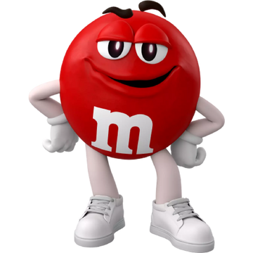 Black and Red M&M's Chocolate Candy