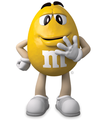 Peanut M&M'S Yellow Candy