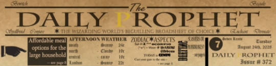 Daily Prophet | Mischief Managed Wiki | Fandom
