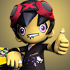 Tag's avatar, one of four Elite Mod Avatars released on the PlayStation Network. The other 3 are lost as of now. (Psst, you should help look for them!)