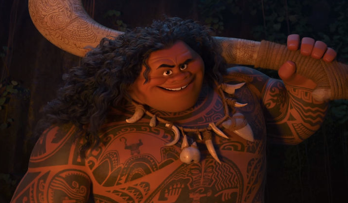 Moana - The Maona princess with the demigod Maui