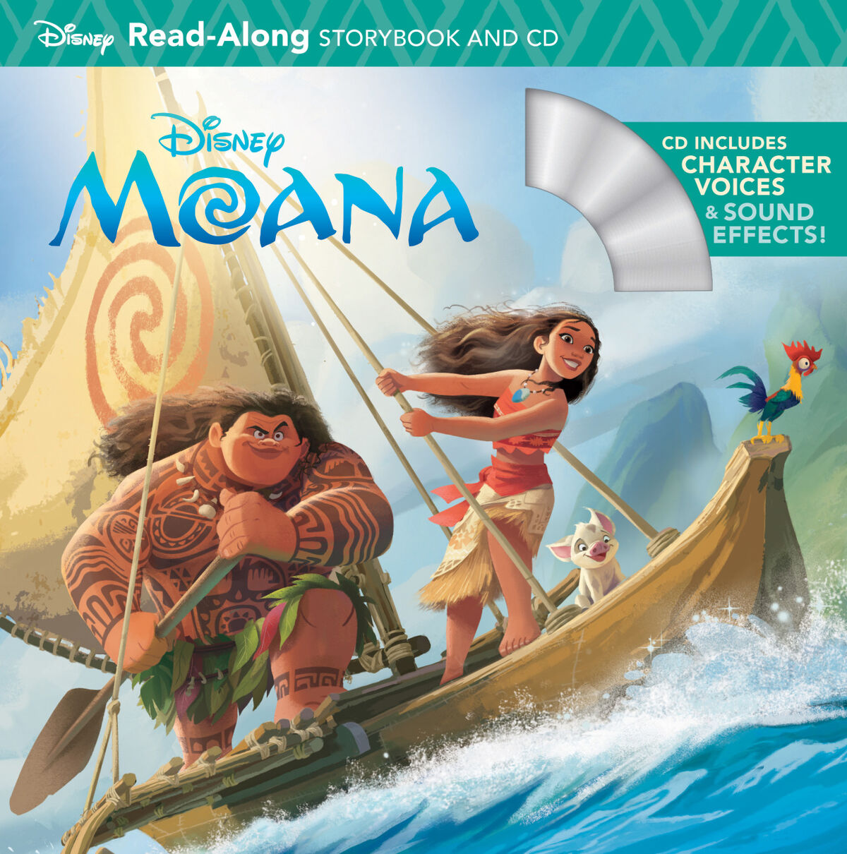 Disney's Moana Little Golden Book Read Aloud 