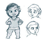 Baby Moana Concept Art