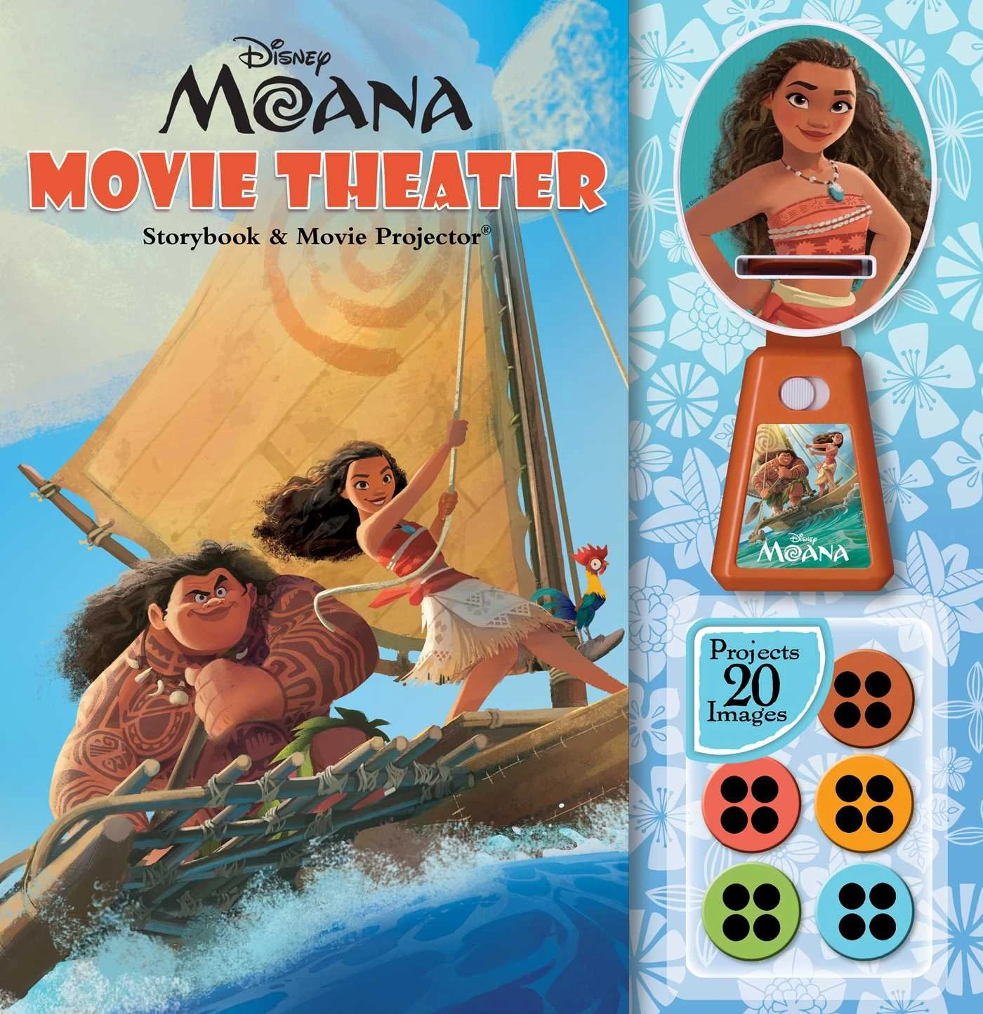 Movie Theater Storybook & Movie Projector | Moana Wikia | Fandom
