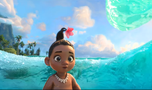 Young Moana S Flower Moana Wikia Fandom