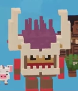 The Kakamora Chief in Disney Crossy Road