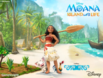 Moana from the Island Life loading screen