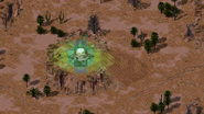 The Clock Stone that stationed at the left border of map.