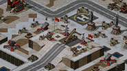 After a while, a Topol-M will arrive at the high place and continue launching mini nuke warheads at the challengers' base.
