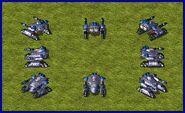Old appearance of the Future Tank X-0 with no modification prior to version 3.3.6