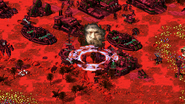The aftermath of a Mind Control Impulse; a Foehn infantry battalion turning against their former allies.
