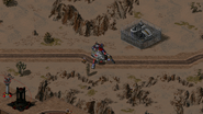 A Black Centurion Siege Crawler is heading towards the challengers' base.