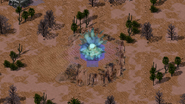 The Cosmos Stone that stationed at the middle-left zone.