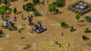 One hero squad is advancing