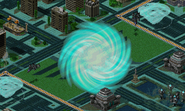 The Great Tempest that continuously swirl in the center of the map during the Blasticade's duration, along with the activated Blast Trench and Alanqa Skystation tornadoes.