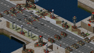 Infinite parade teams will keep passing through this road until the corresponding base is destroyed. All the units in the parade cannot be mind-controlled.