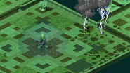 An active Weather Crystal as a sign that the green effect is selected.