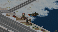 Several Kirov Command Airships will regularly enter the battlefield from map outside and also use the mini-nuke warheads to attack the base.
