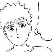 Teru's hair after fighting Sakurai (manga)