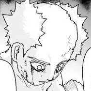 Teru's hair at the end of the ???% Arc (manga)