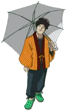 (Anime) Serizawa during his time in Claw.