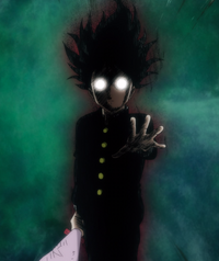 ??? holding his hand out as he causes havoc