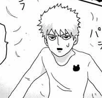 Il taglio dopo lo scontro con Sakurai.