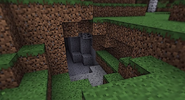 The Mob Squad cave from outside