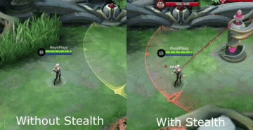 Turrets have a slight delay to detect and attack a concealed unit.