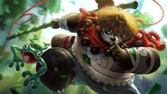 Panda Warrior splash art (2017–2022)