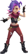 Young Ixia as appeared on Outlaw