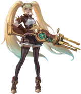 Layla sprite as appeared on Outlaw