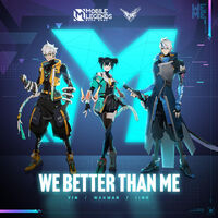 | We Better Than Me