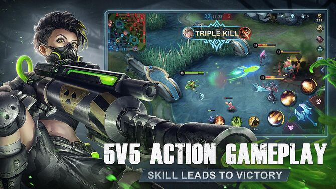 5v5 Action Gameplay